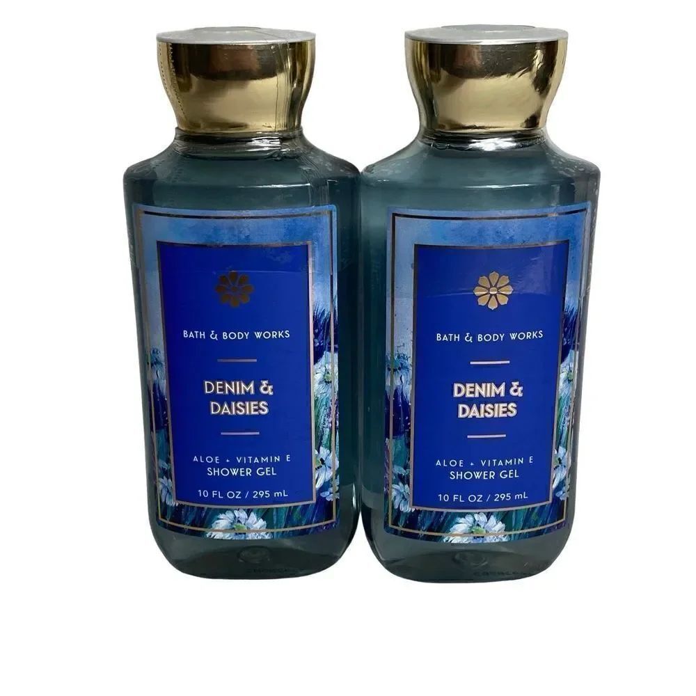 Bath and Body Works DEMIN & DAISIES 2 Shower Gels